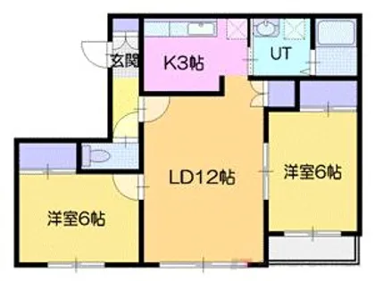 エクセル柏陽【2階】の間取り