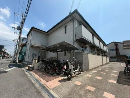 大阪府大阪市東住吉区住道矢田2丁目【アパート】の外観