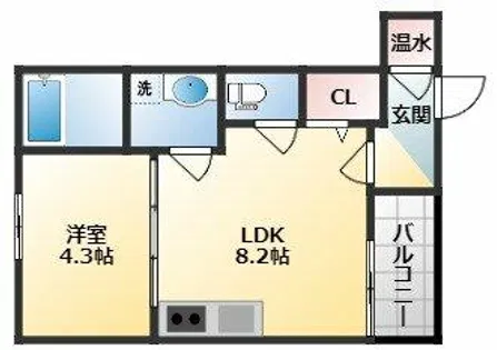 e-house【1階】の間取り