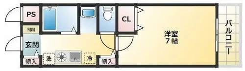 グランパレ【1階】の間取り