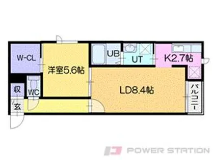 Rondo (ロンド)【3階】の間取り