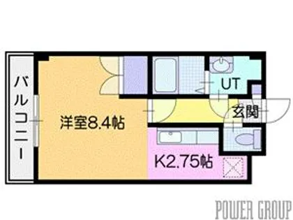 ハイツTKY【3階】の間取り