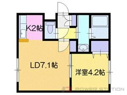 CIGAL KYOUMACHI(シーゲル京町)【3階】の間取り