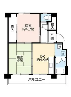 UR上高丸【0010402号室】の間取り