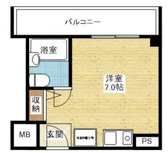 リアライズ江坂【4階】の間取り
