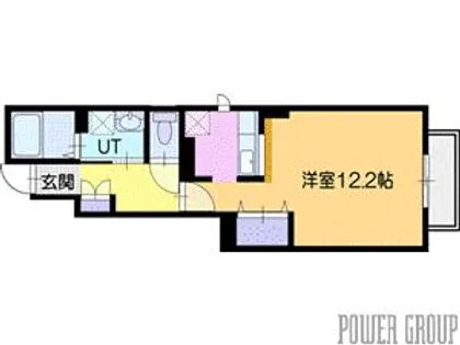 ジュネスB【1階】の間取り