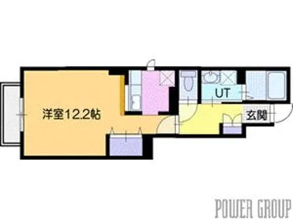 ジュネスB【1階】の間取り