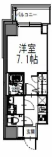 S-RESIDENCE高井田Central【11階】の間取り