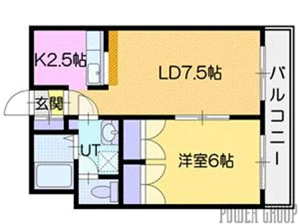 ニューレセントリッチ【3階】の間取り