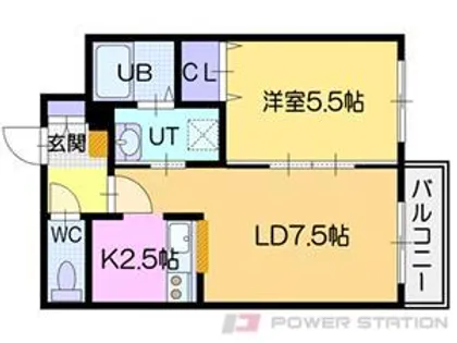サンコート文京台【2階】の間取り