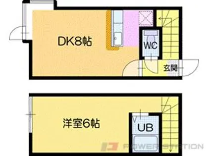 ラフォーレ壱番館【1階】の間取り