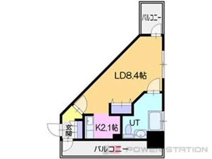 VISTA東雲(ヴィスタシノノメ)【2階】の間取り