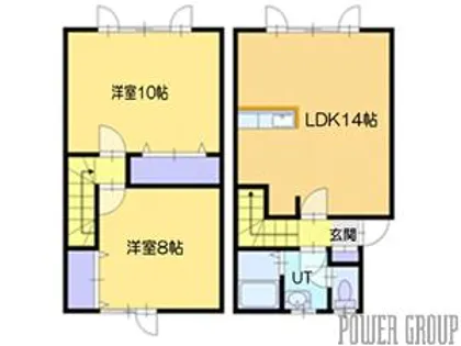 ピュアサクラA棟【1階】の間取り