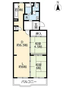URアーバニア滝子南【0000313号室】の間取り