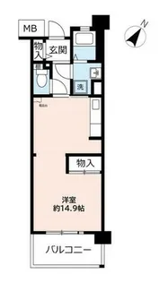 URルネタウン御船【0000508号室】の間取り
