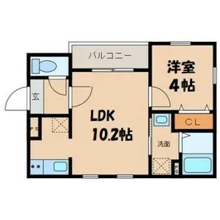 Cassina【1階】の間取り