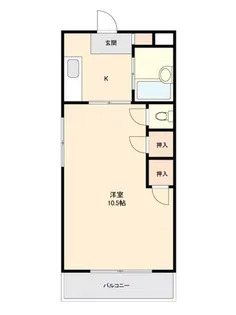 ハイツ和幸【303号室】の間取り