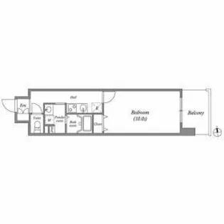 Gramercy Sakae【12階】の間取り