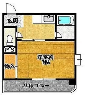 プレミールサンダ【302号室】の間取り