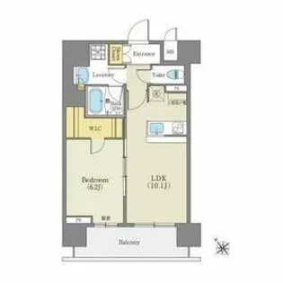 エディアン千種【3階】の間取り