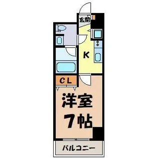 プロシード金山【11階】の間取り