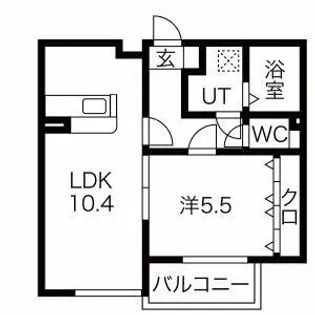 スペランツァ【1階】の間取り