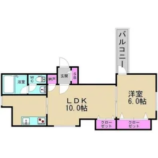 ドルフ今里駅前【7階】の間取り