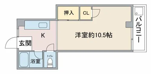 親和ビル【3階】の間取り