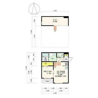 愛知県名古屋市中村区栄生町【アパート】の間取り