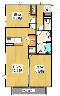 ハイム コンフォート【2階】の間取り