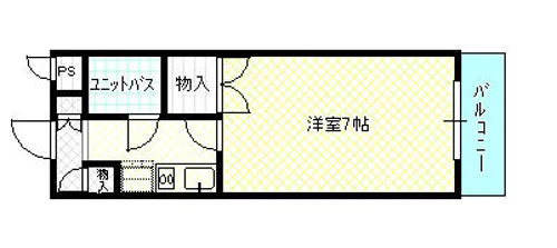 大東御殿山ビル【4階】の間取り
