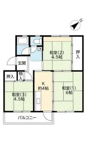 UR鈴蘭台第五【0060303号室】の間取り