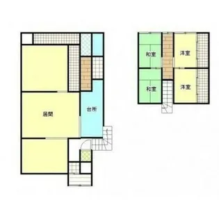 北海道斜里郡斜里町文光町【一戸建】の間取り