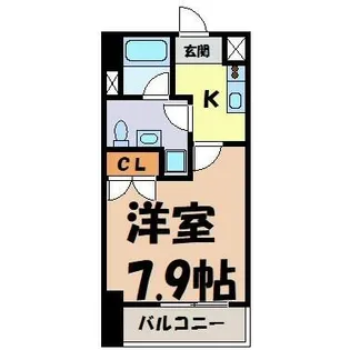 レジデンス金山スクエア【10階】の間取り