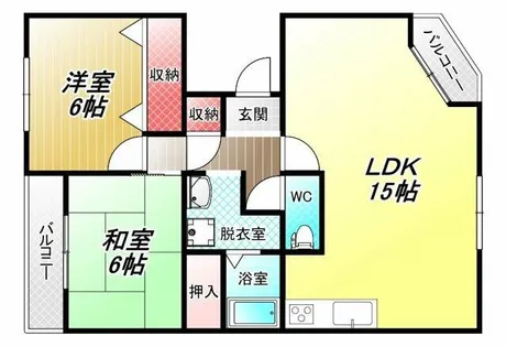 さくら館【3階】の間取り
