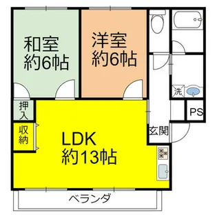 NaNa-ARK36【2階】の間取り