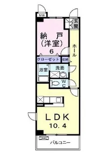 フォーリスト ヴィレッジ弐番館【0306号室】の間取り