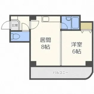 ペルドゥエープス藻岩【3階】の間取り