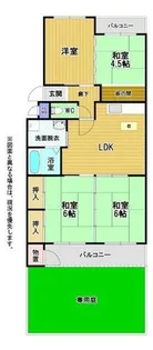 福岡県北九州市若松区迫田町【マンション】の間取り