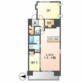ミュプレ上前津【903号室】の間取り