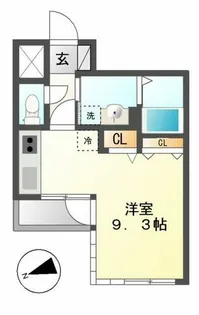 エルスタンザ千代田【505号室】の間取り