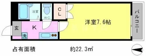 寺屋ハウス【2階】の間取り