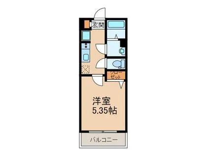 サンセールシエル【203号室】の間取り