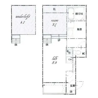 ル・ケレス八番町【1階】の間取り