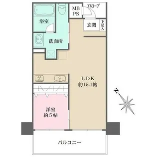 ワコーレ神戸元町アクシア【903号室】の間取り