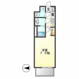 S-RESIDENCE千種【602号室】の間取り