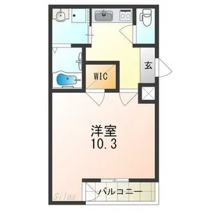 フジパレス今池Ⅱ番館【3階】の間取り