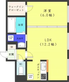 フォルトゥーナ【5階】の間取り