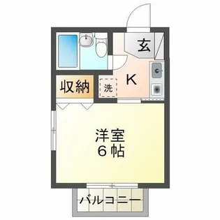 ジェネシスみづほ【2階】の間取り