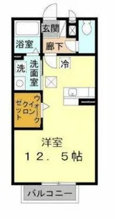 セントラルグレイスA棟【1階】の間取り